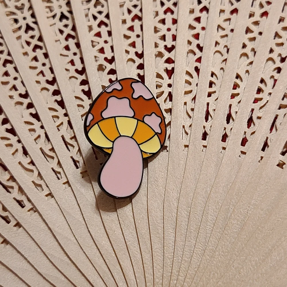 Mushroom Pin